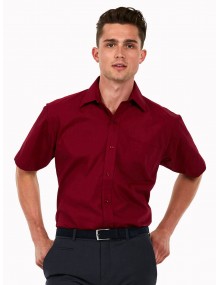 Uneek UC710 Men’s Poplin Half Sleeve Shirt Clothing